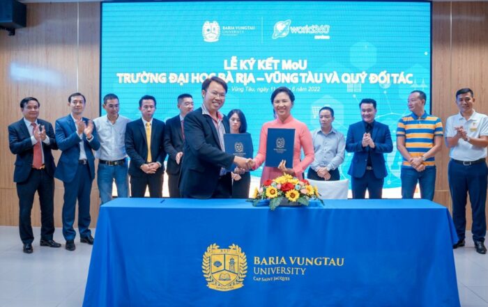 Lễ ký kết MoU cùng trường Đại Học Bà Rịa - Vũng Tàu