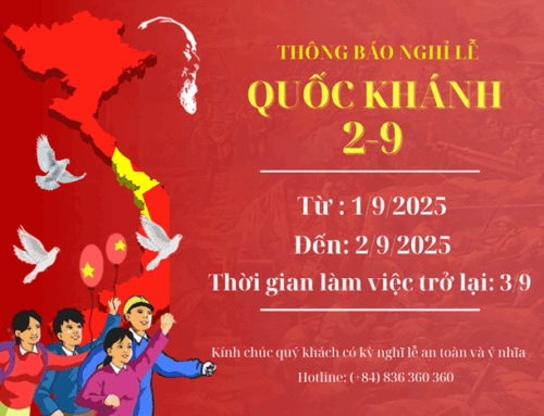 360 CORP THÔNG BÁO NGHỈ LỄ 2/9